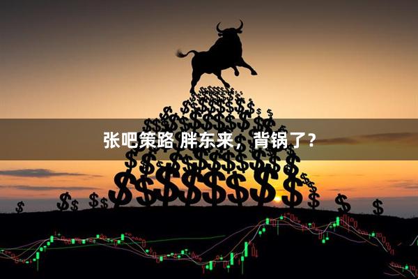 张吧策路 胖东来，背锅了？